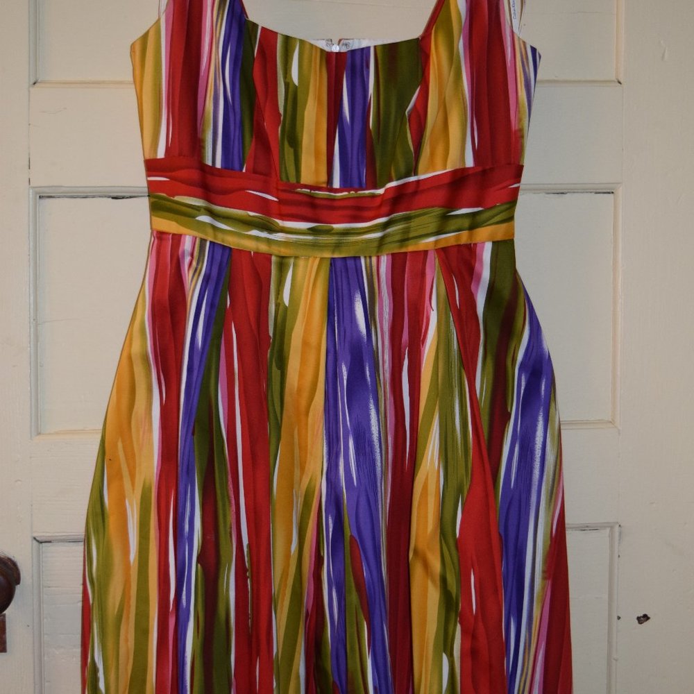 Multi Color Calvin Klein party dress